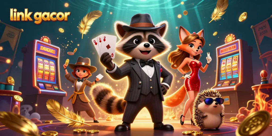 Experience thrilling action with link gacor at the vibrant online casino featuring charming characters and dynamic game elements.