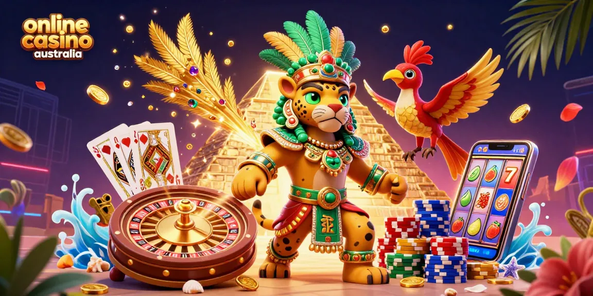 Experience dynamic gameplay at an online casino Australia with vibrant characters and rich gaming elements.